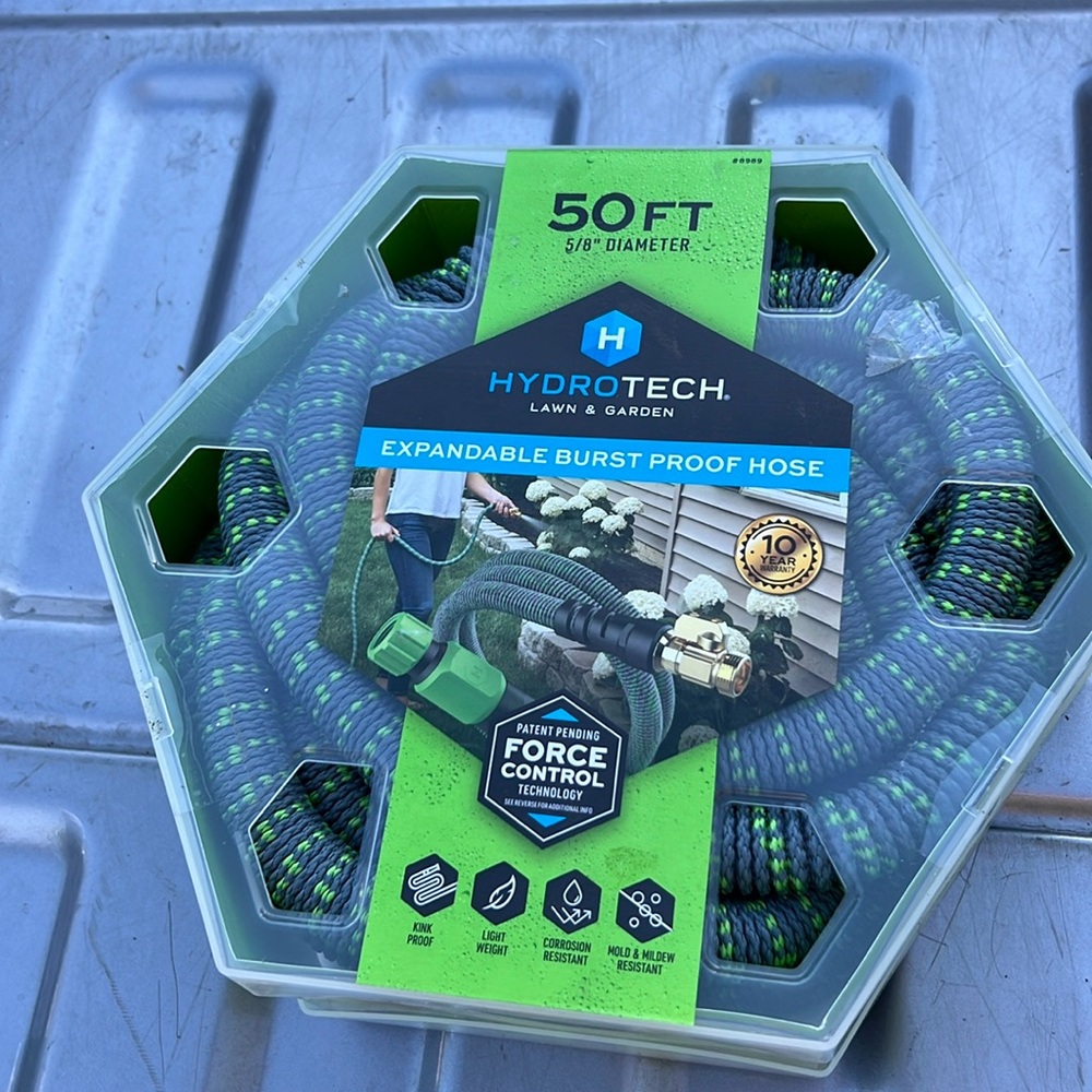 Hydro tech expandable burst proof hose